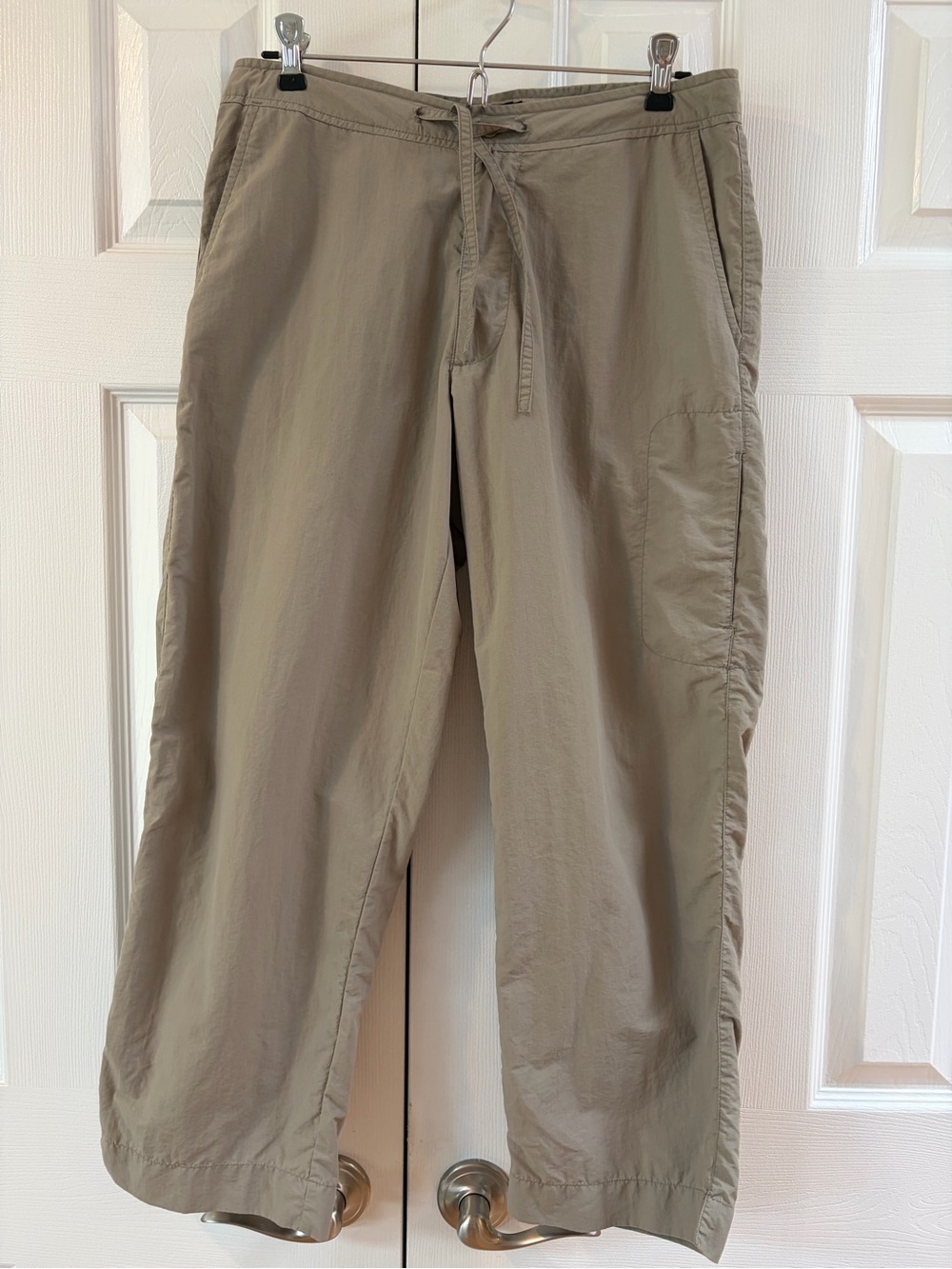 Rei Light Olive UPF 50+ Sun Protection Tie Waist Pants Size 10